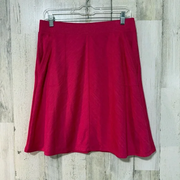 Talbots Bold Pink A-Line Skirt - Picture 1 of 7